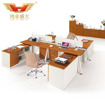 簡約時(shí)尚2人辦公屏風(fēng)桌 組合職員桌HY-Z06
